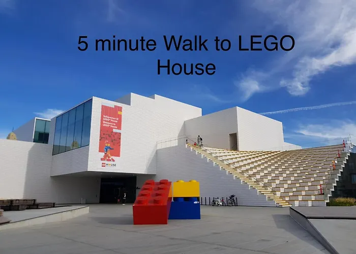 5 Minute Walk To Lego House - Perfect Location - Studio With Private Entrance - Garden On Site *